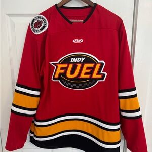 Indy Fuel Red Hockey Jersey by